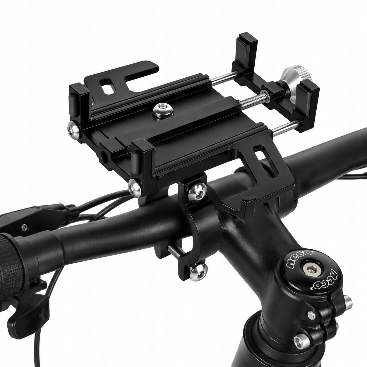 BICYCLE PHONE HOLDER HANDLEBAR FOR BIKE ALUMINUM STRONG