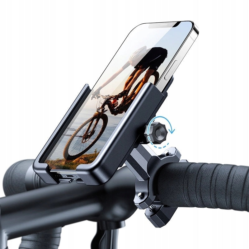 BICYCLE PHONE HOLDER METAL ARMORED HANDLEBAR SCOOTER Packaging status original
