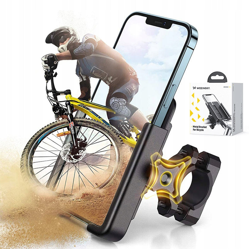 BICYCLE PHONE HOLDER MOTORCYCLE METAL STABLE ARMORED 360° Manufacturer code WBHBK3