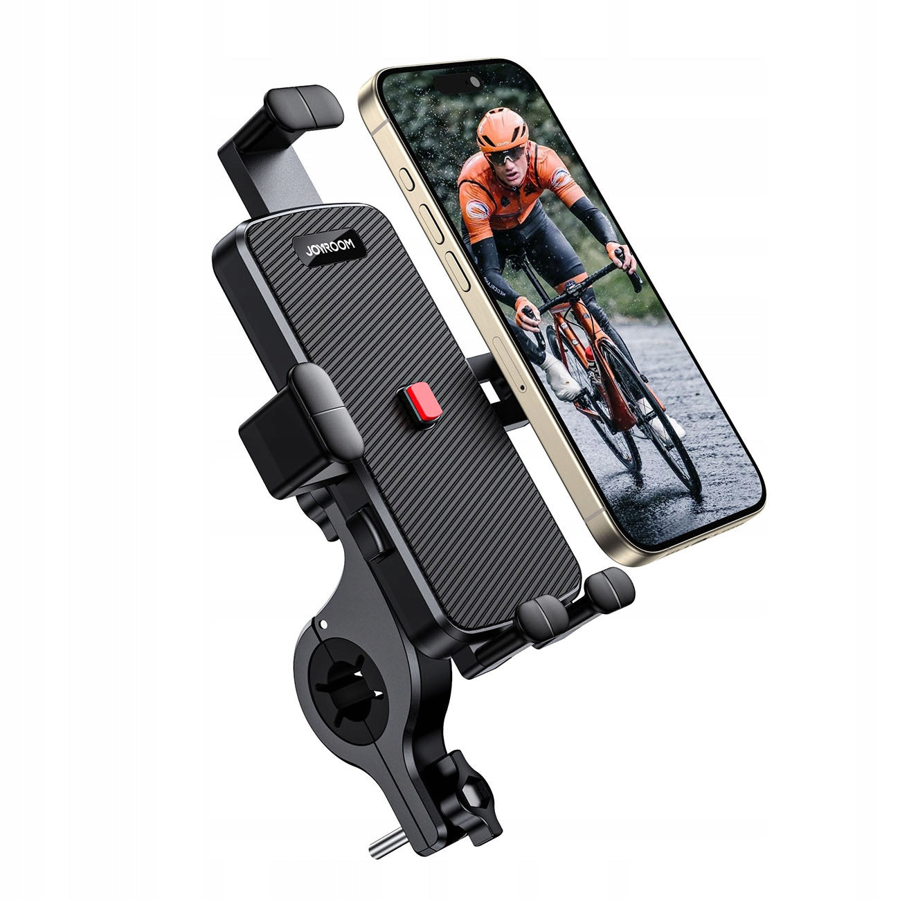 BICYCLE PHONE HOLDER MOTORCYCLE STROLLER SCOOTER HANDLEBAR - JOYROOM