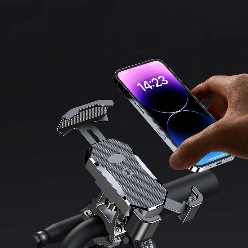 BICYCLE PHONE HOLDER for motorcycle handlebar 360° shockproof For mobile