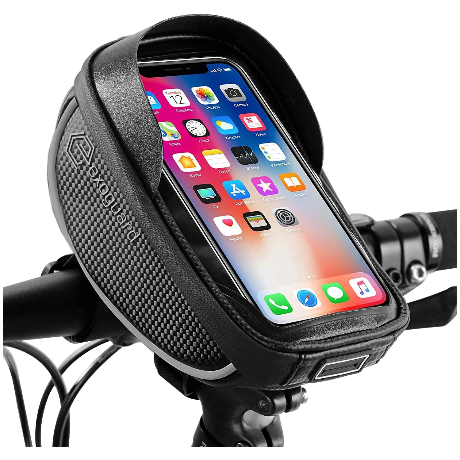 BICYCLE POUCH CASE BICYCLE BAG FOR HANDLEBAR