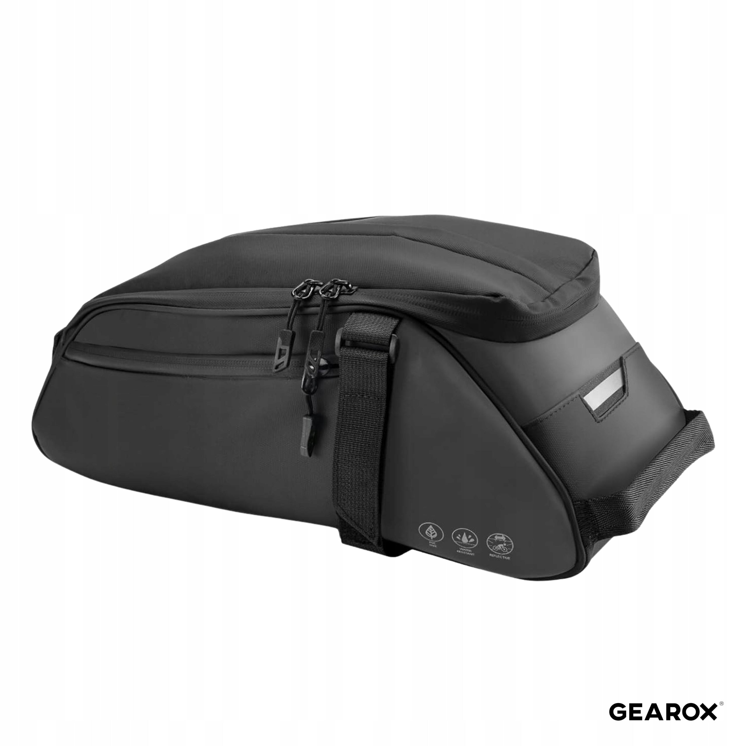 BICYCLE POUCH FOR LUGGAGE COMPARTMENT WATERPROOF REAR ROOMY BAG BACKPACK 2IN1 8L Packaging status original