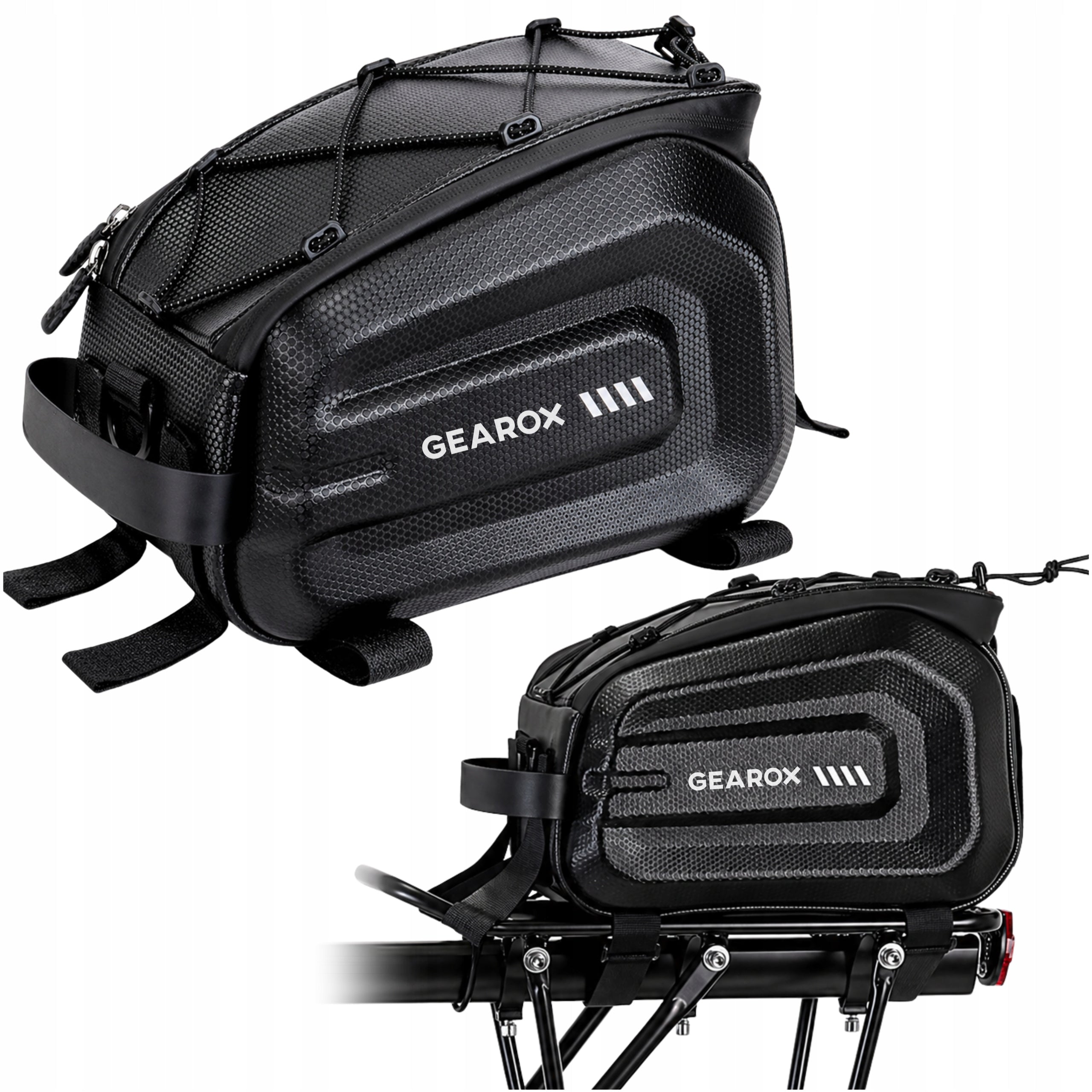 BICYCLE POUCH FOR RACK BIKE MOTOR BAG WATERPROOF CASE GEAROX 4L