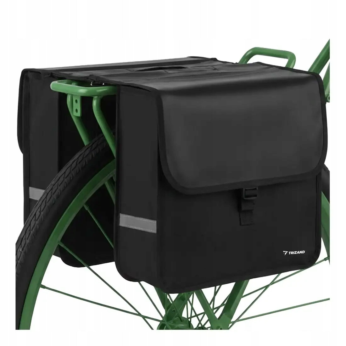 BICYCLE POUCH FOR TRUNK 28L REAR BAG DOUBLE WATERPROOF BIKE LARGE