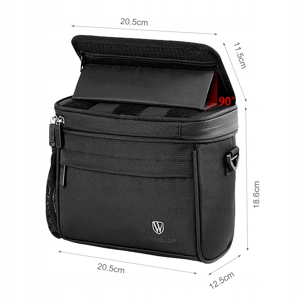 BICYCLE POUCH HANDLEBAR BIKE BAG CASE PHONE CASE Dominant material polyester