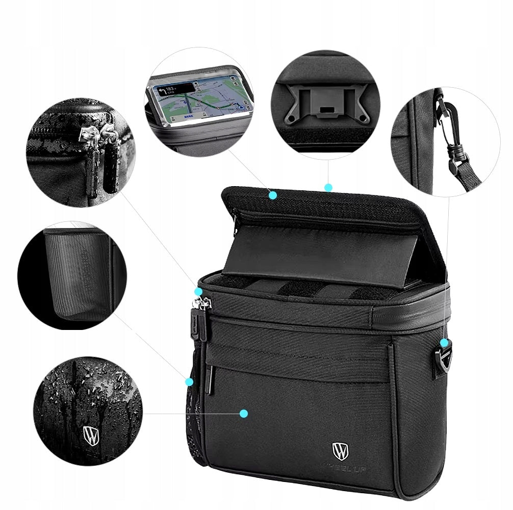 BICYCLE POUCH HANDLEBAR BIKE BAG CASE PHONE CASE Model d47