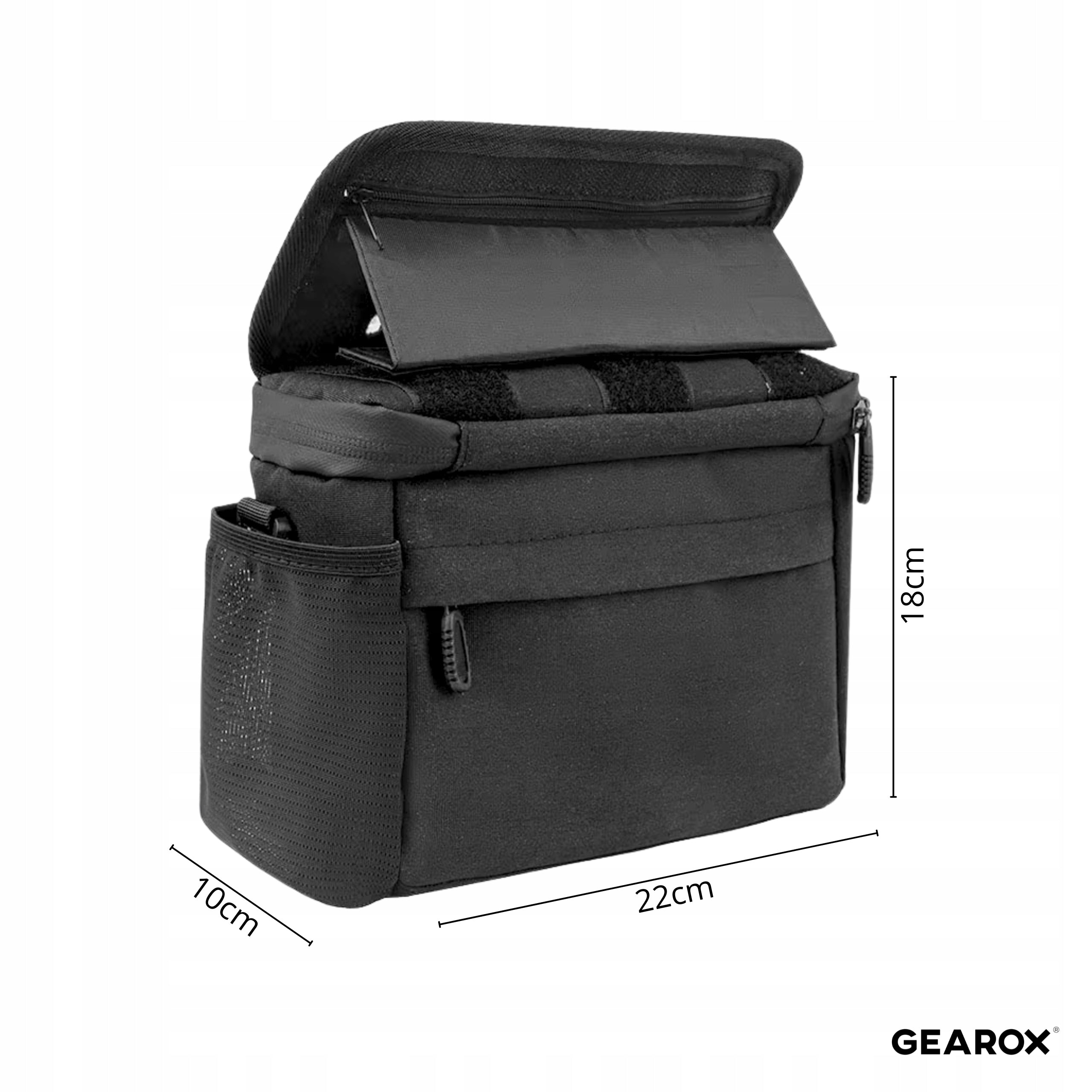 BICYCLE POUCH PHONE HOLDER FRONT WATERPROOF VELCRO HOLDER Brand Gearox