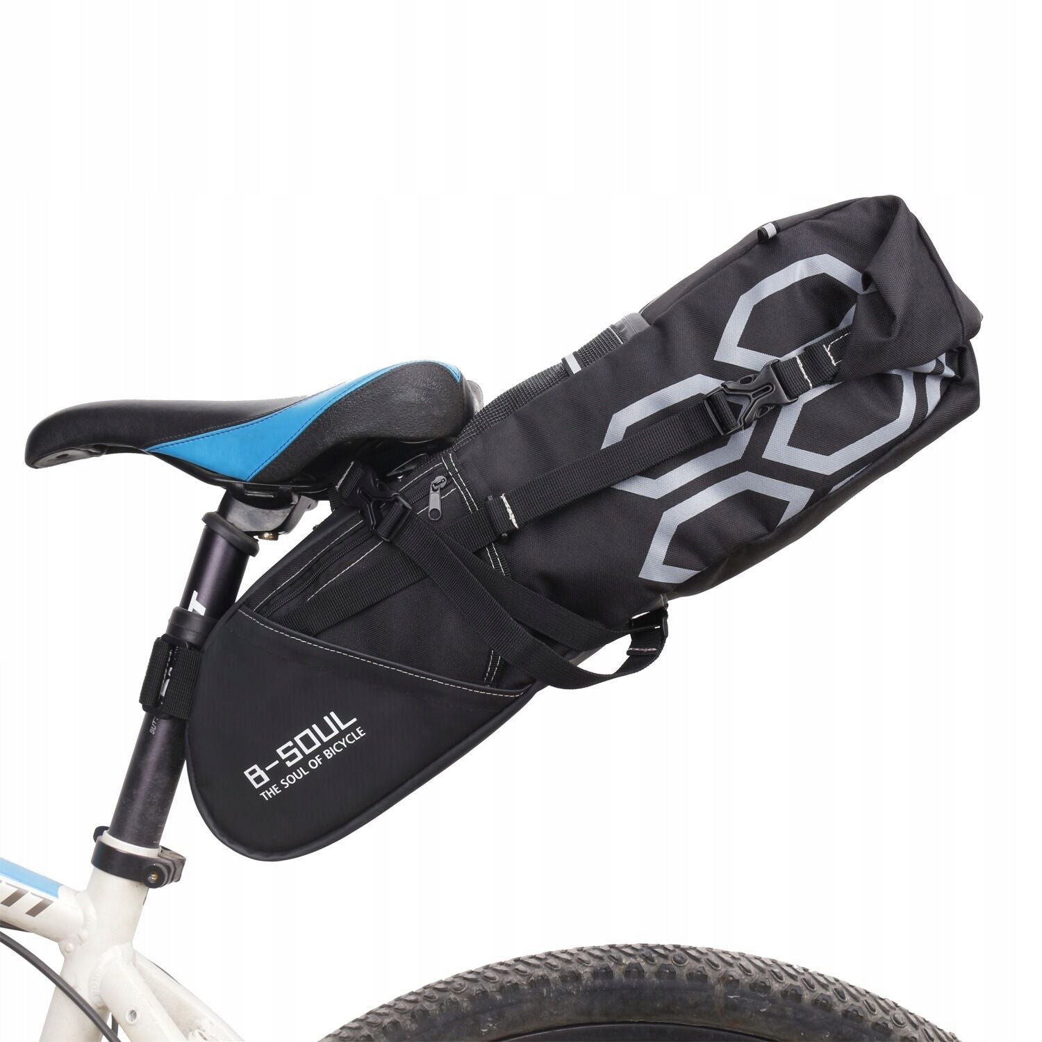 BICYCLE POUCH SADDLE BAG CAPACIOUS MULTIFUNCTIONAL B-SOUL 12L 1 Packaging status original