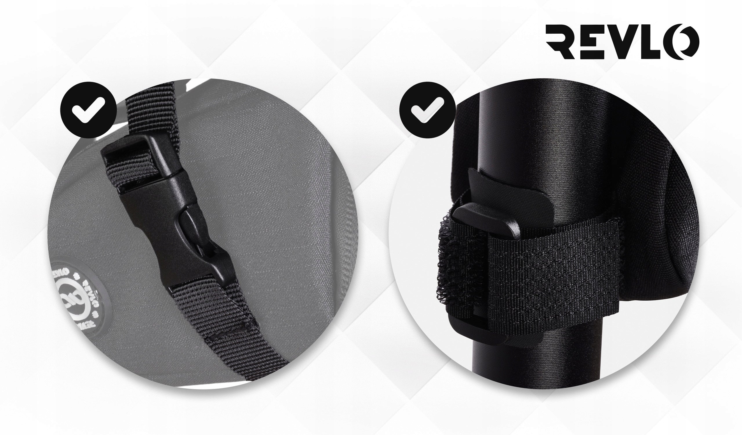 BICYCLE POUCH SEAT BAG FOR BICYCLE REFLECTIVE WATER-RESISTANT 1,2 L Brand Revlo
