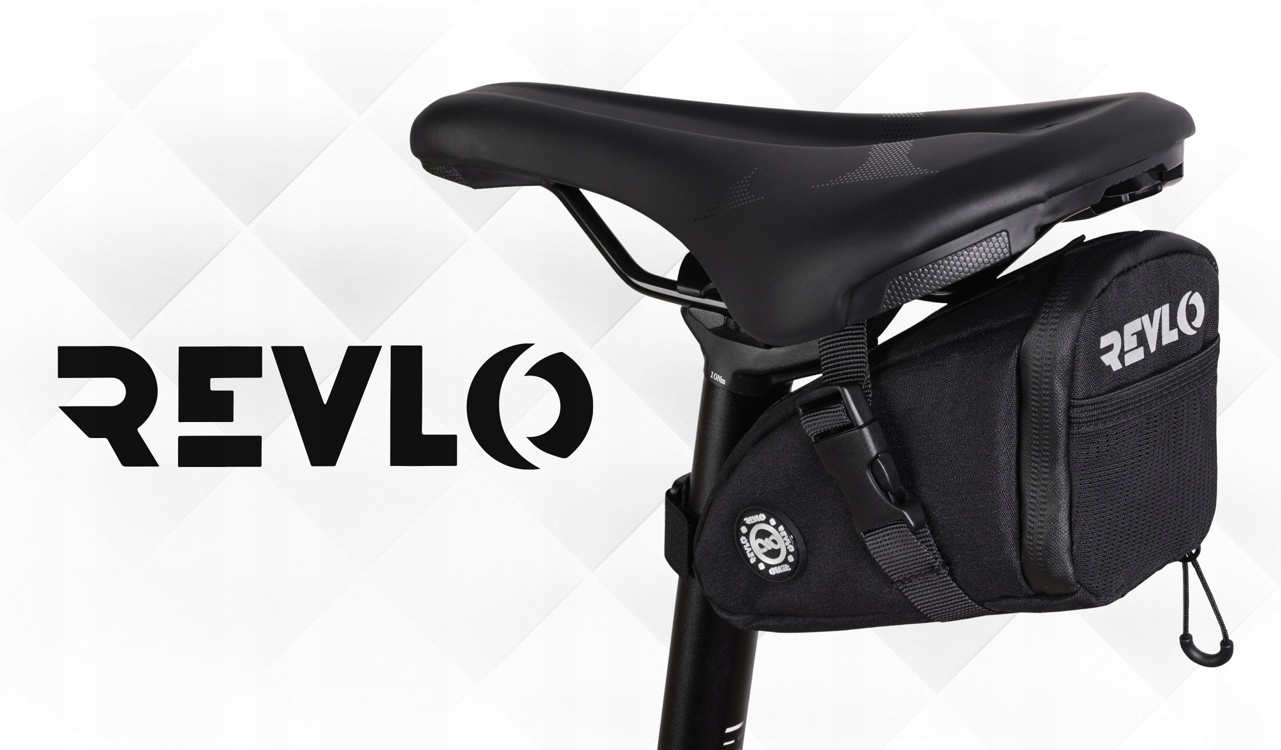 BICYCLE POUCH SEAT BAG FOR BICYCLE REFLECTIVE WATER-RESISTANT 1,2 L Model RVL01