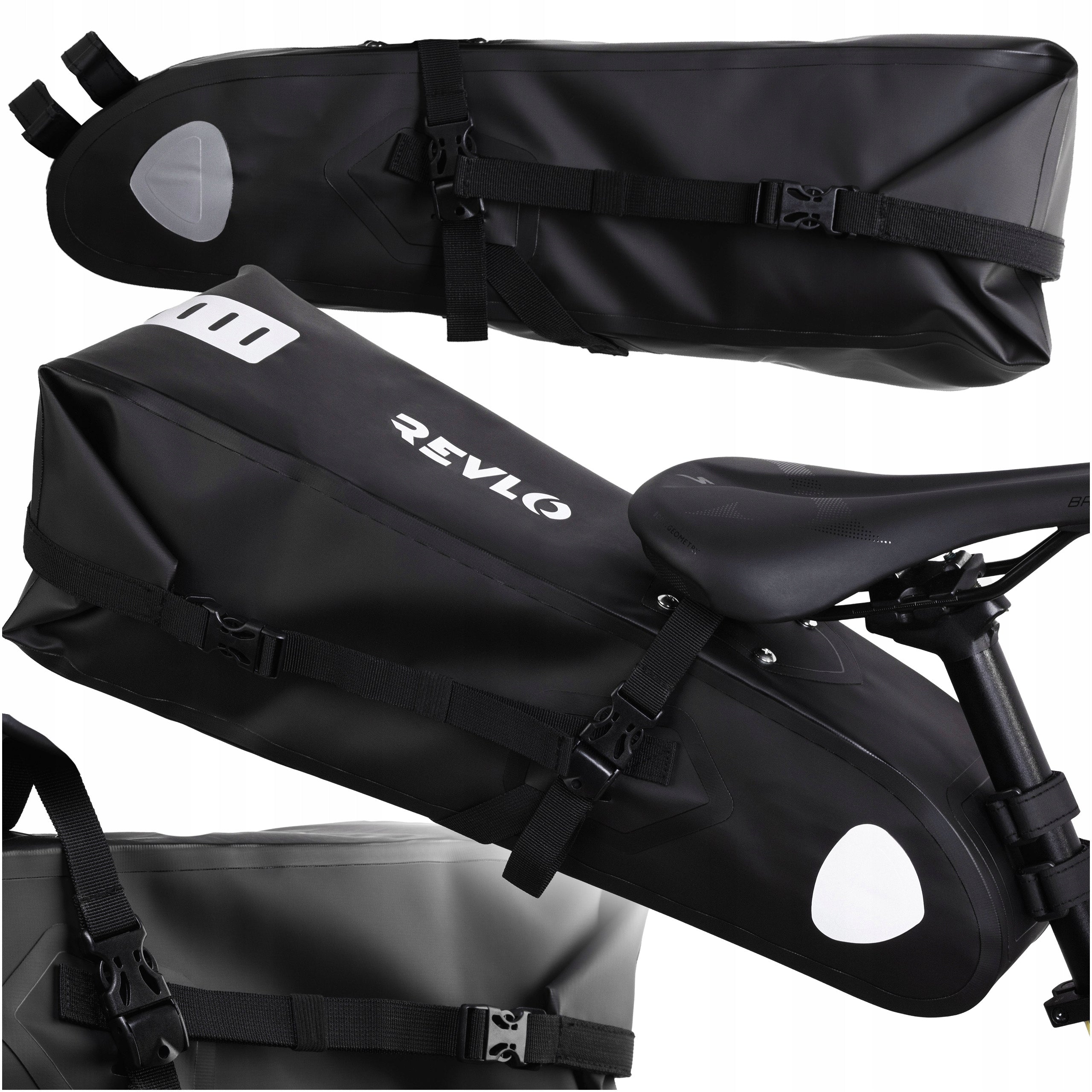 BICYCLE POUCH SEAT BAG FOR BICYCLE REFLECTIVE WATERPROOF 11L