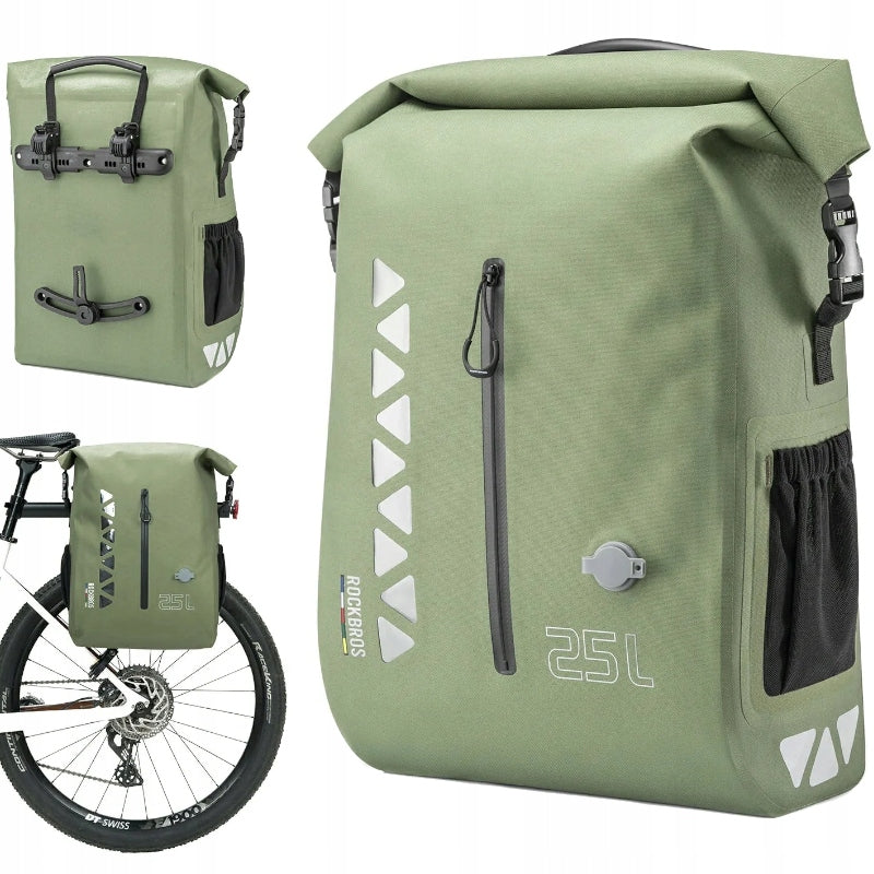 BICYCLE POUCH SIDE WATERPROOF SEAMLESS ROCKBROS 25L ROAD TO SKY STRONG