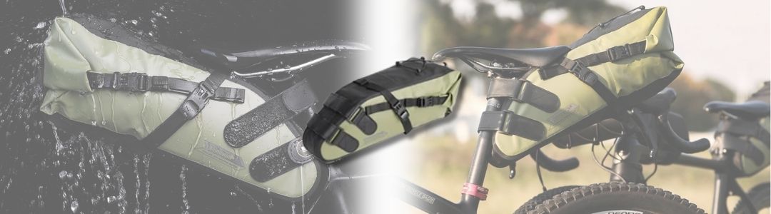 BICYCLE POUCH UNDER SADDLE SEAT BAG 10L WATERPROOF BAG Kind rear