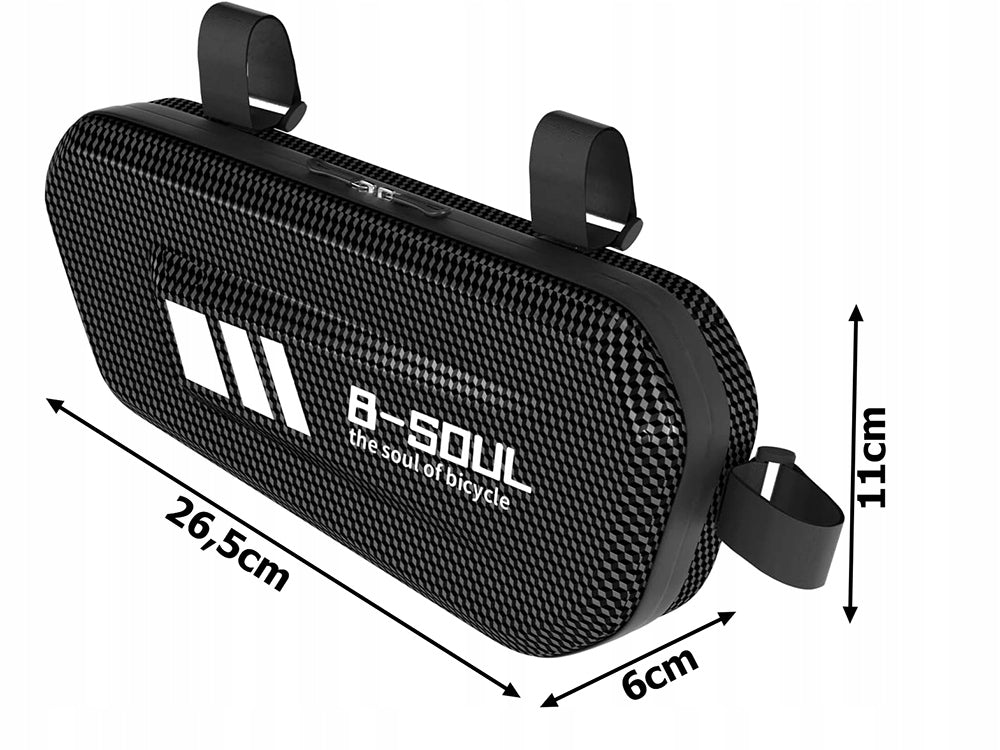 BICYCLE POUCH UNDER THE FRAME POUCH BIKE BAG WATERPROOF RIGID Model Sakwa na ramę torba etui