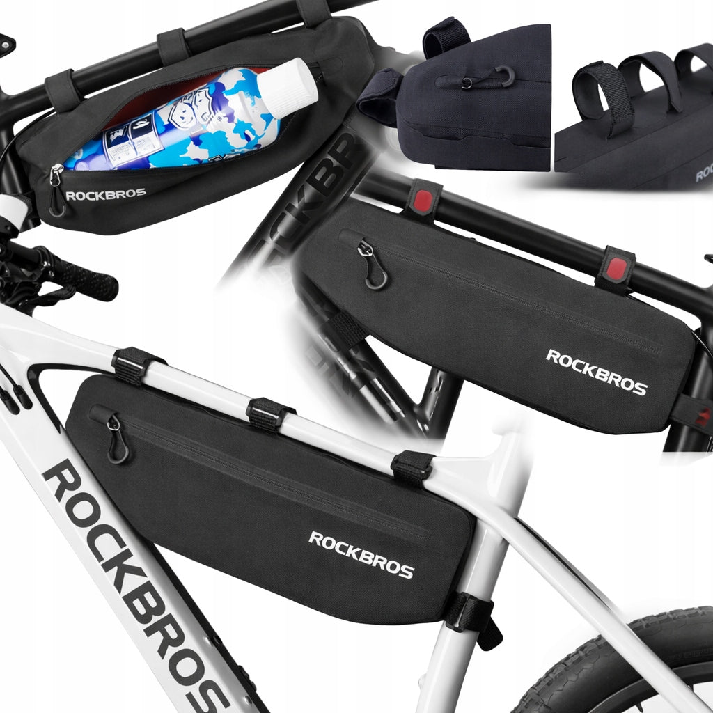 BICYCLE POUCH UNDER THE FRAME ROCKBROS 3L VELCRO BAG WATERPROOF BICYCLE BAG