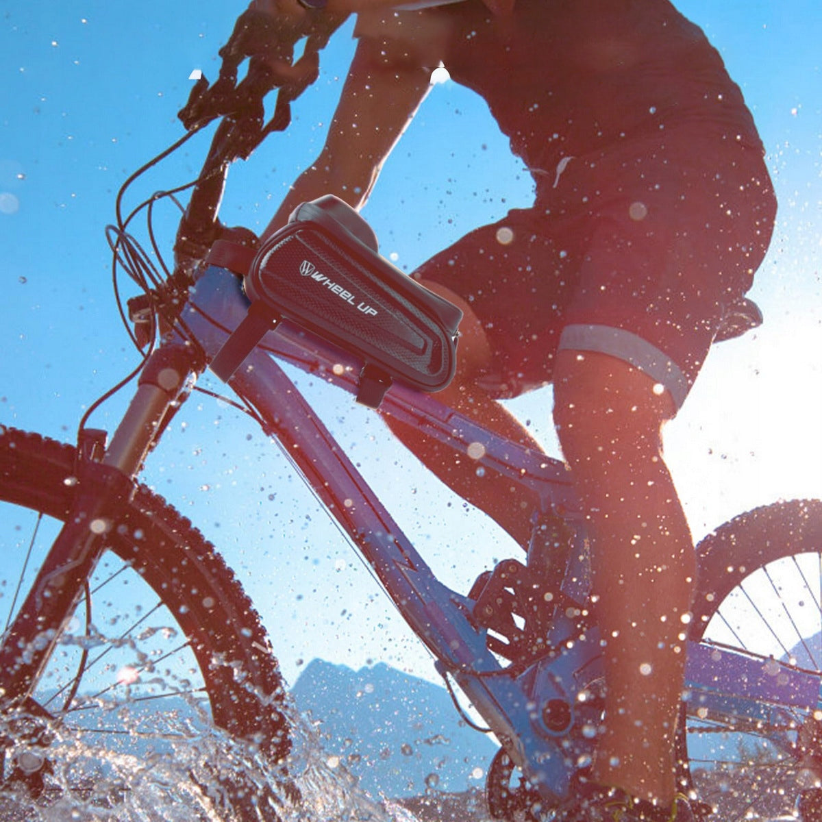 BICYCLE POUCH WATERPROOF PHONE CASE HOLDER BAG POUCH FOR FRAME Manufacturer code 6974800507776
