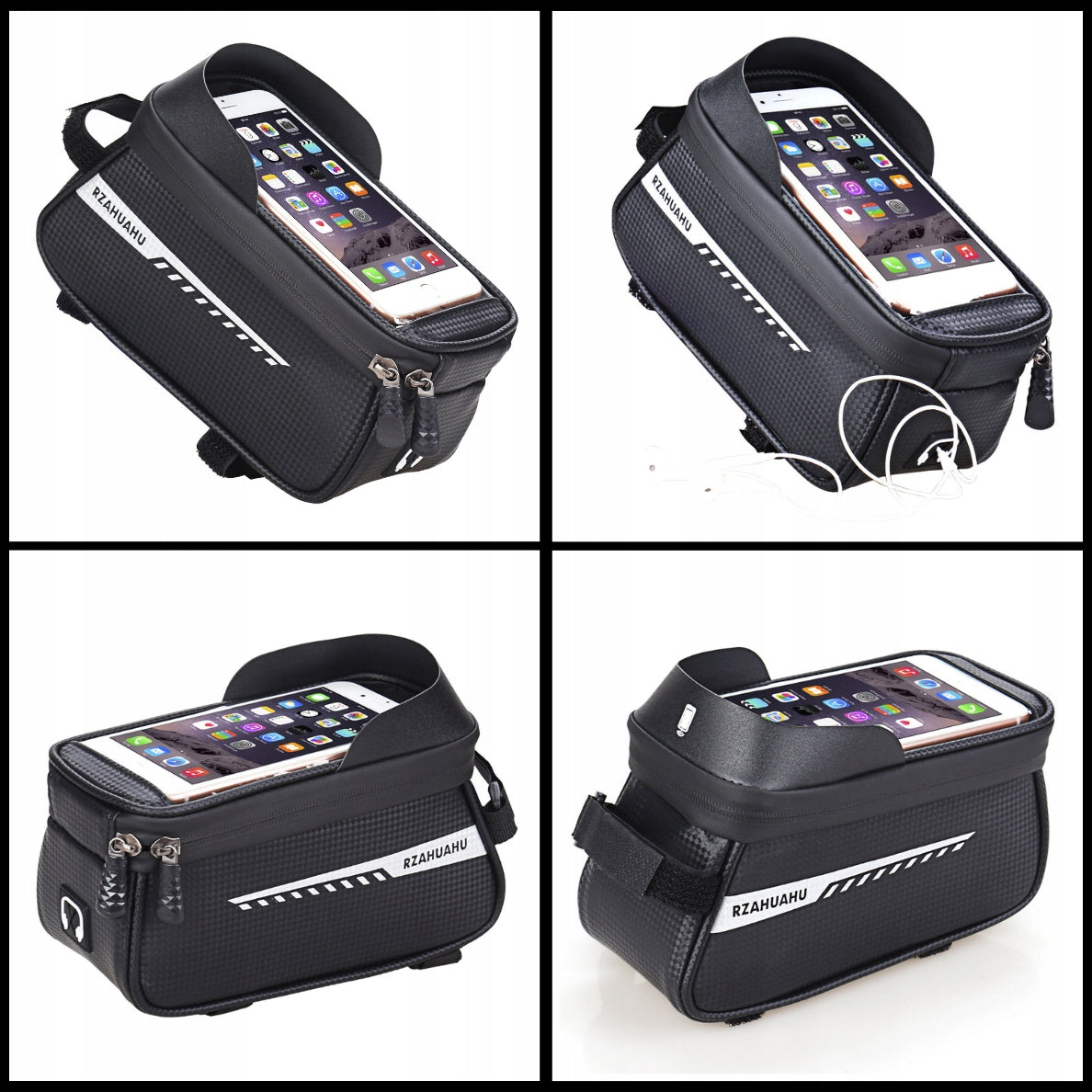 BICYCLE POUCH WATERPROOF PHONE CASE HOLDER FRAME BAG SACHET EAN (GTIN) 5907745917462