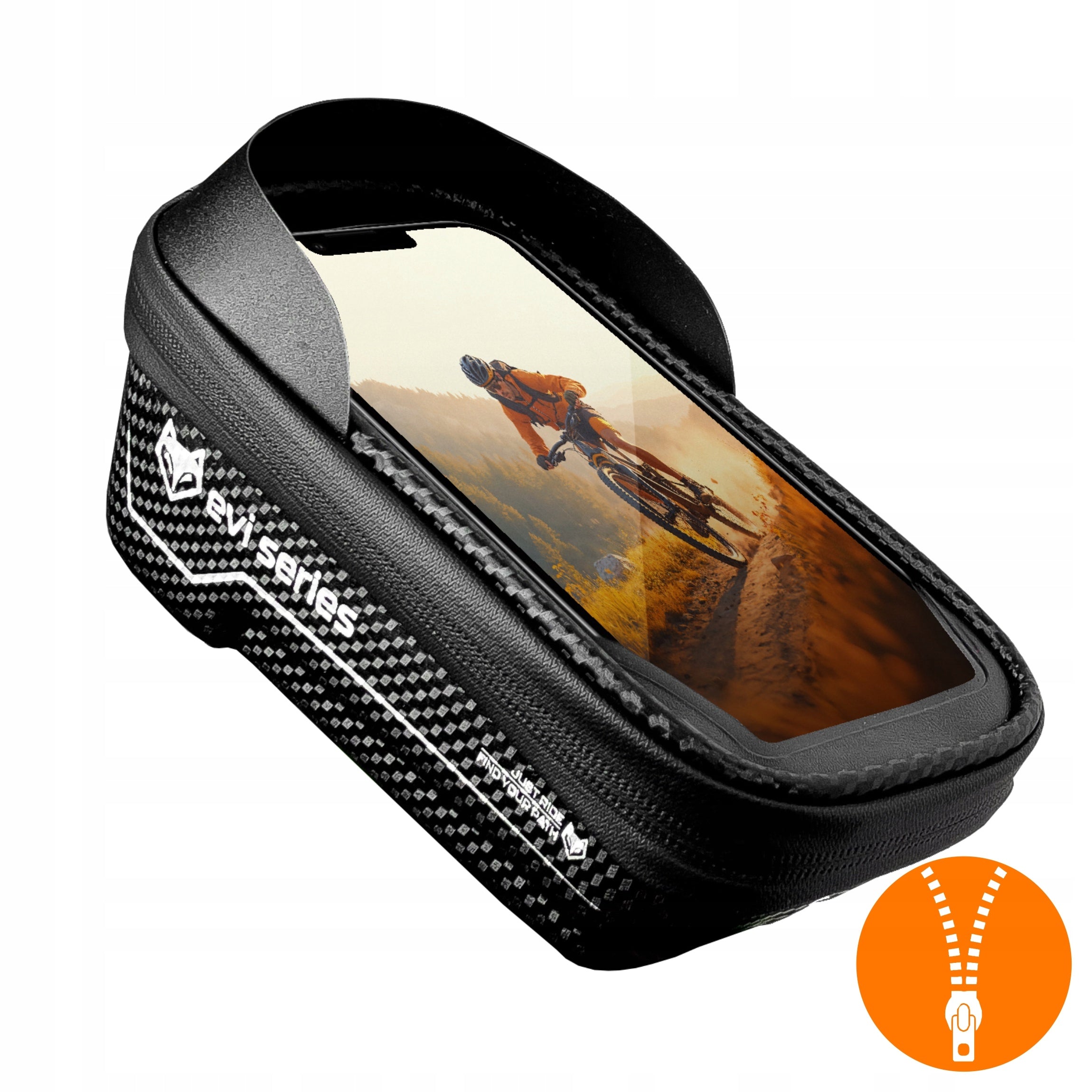 BICYCLE POUCH WATERPROOF PHONE CASE STURDY FRAME BAG SACHET M Brand EVI