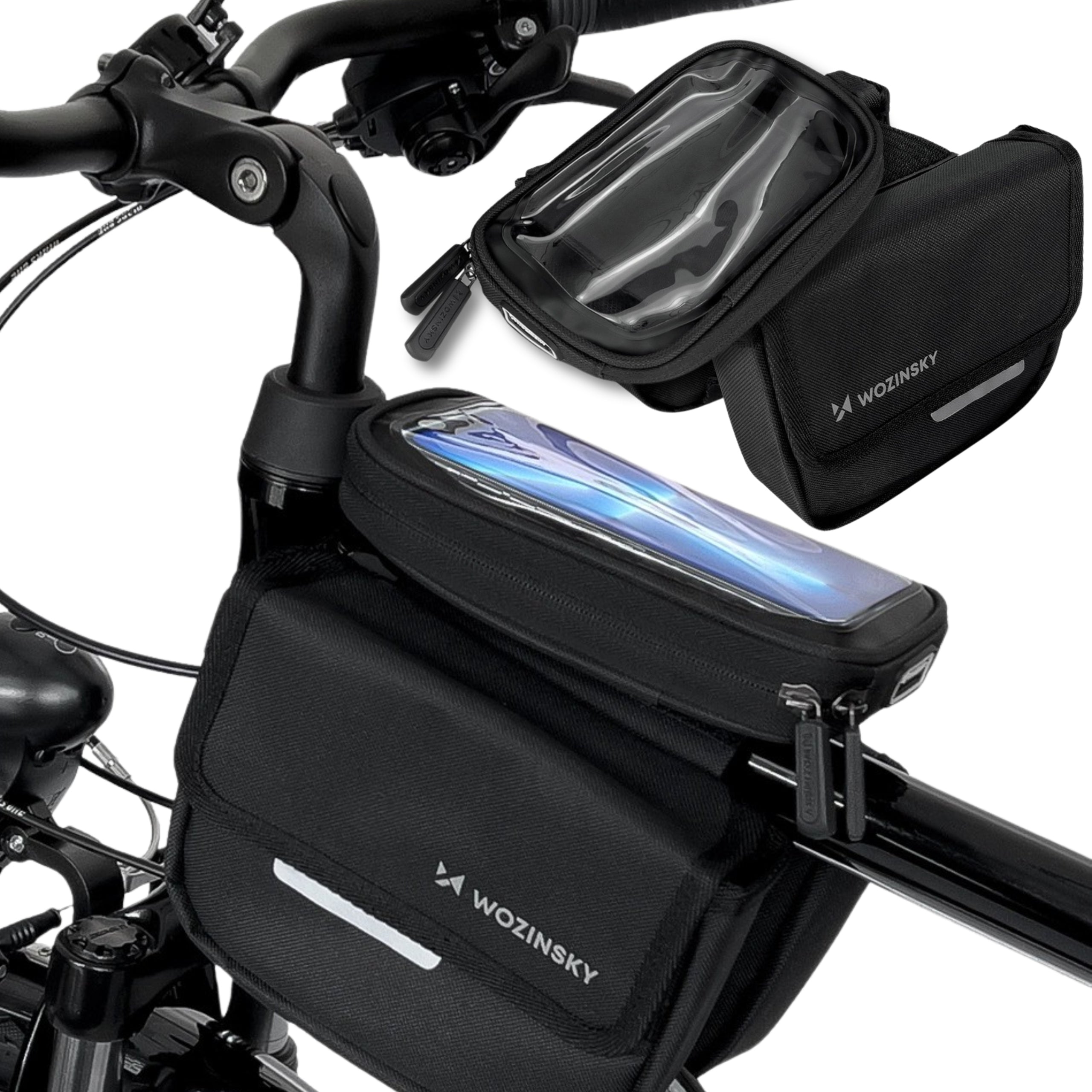 BICYCLE POUCH WOZINSKY CASE PHONE COVER WATERPROOF FOR FRAME