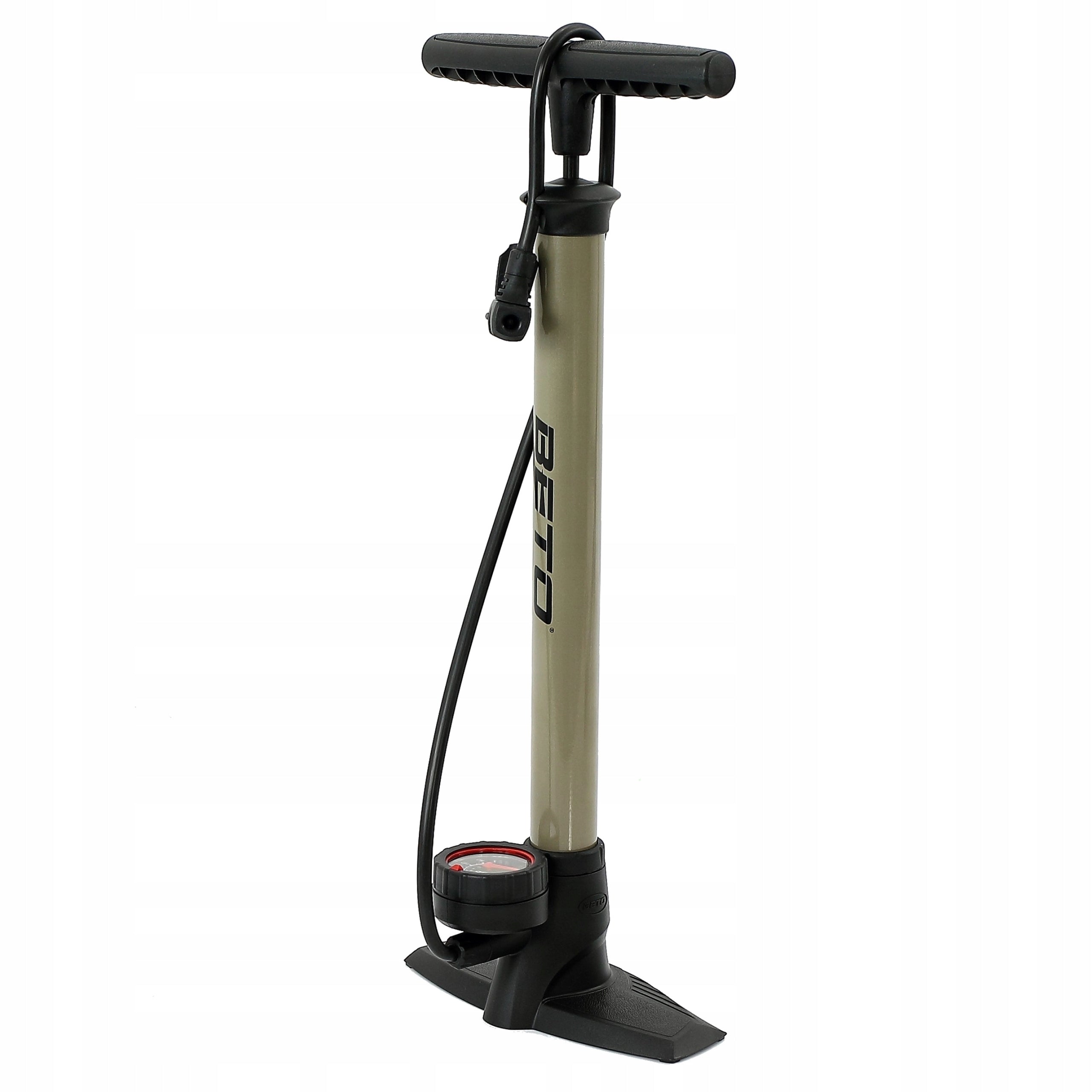 BICYCLE PUMP BETO CMP-151SG1 FLOOR WITH PRESSURE GAUGE