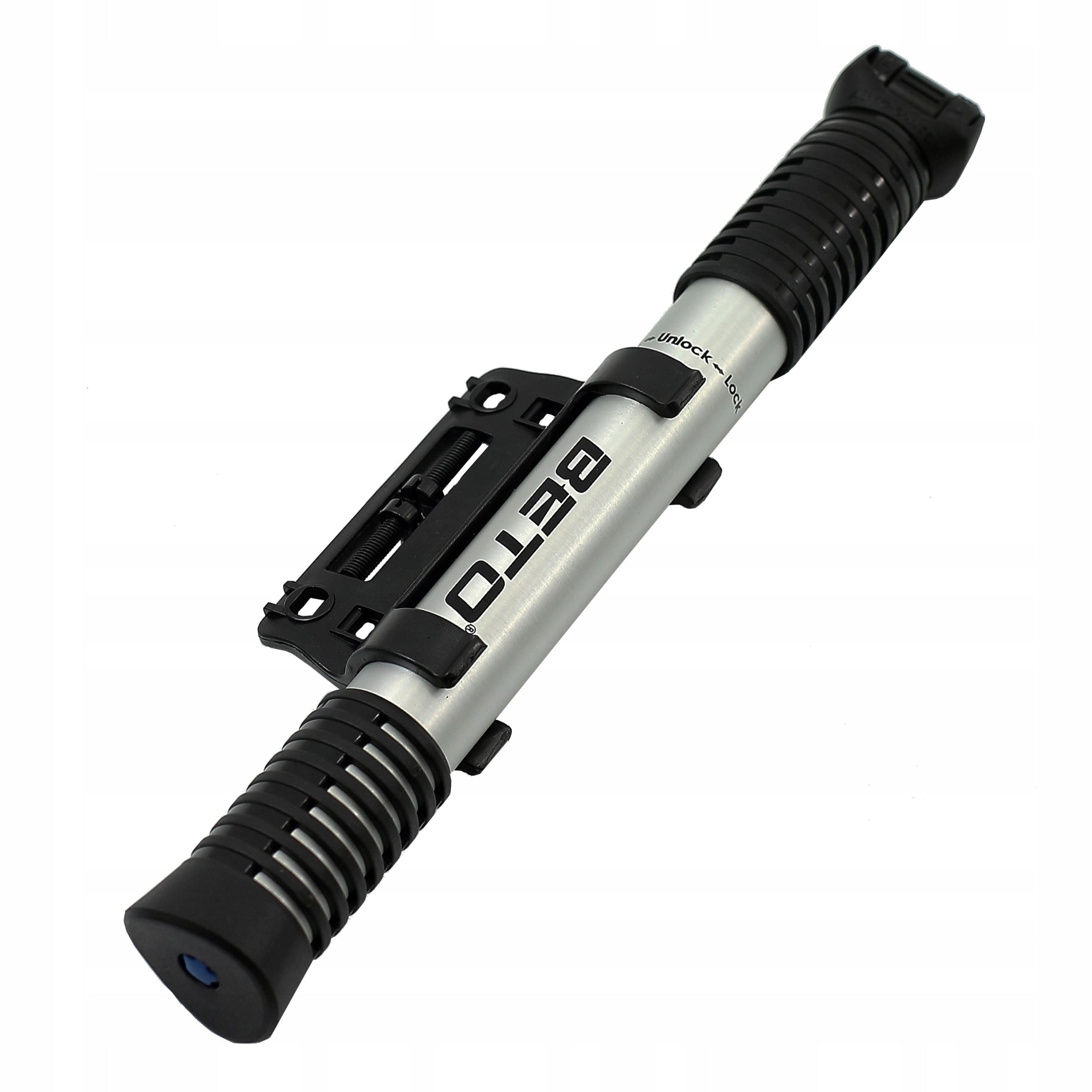 BICYCLE PUMP BETO CTH-009A ALU HOSE Color gray