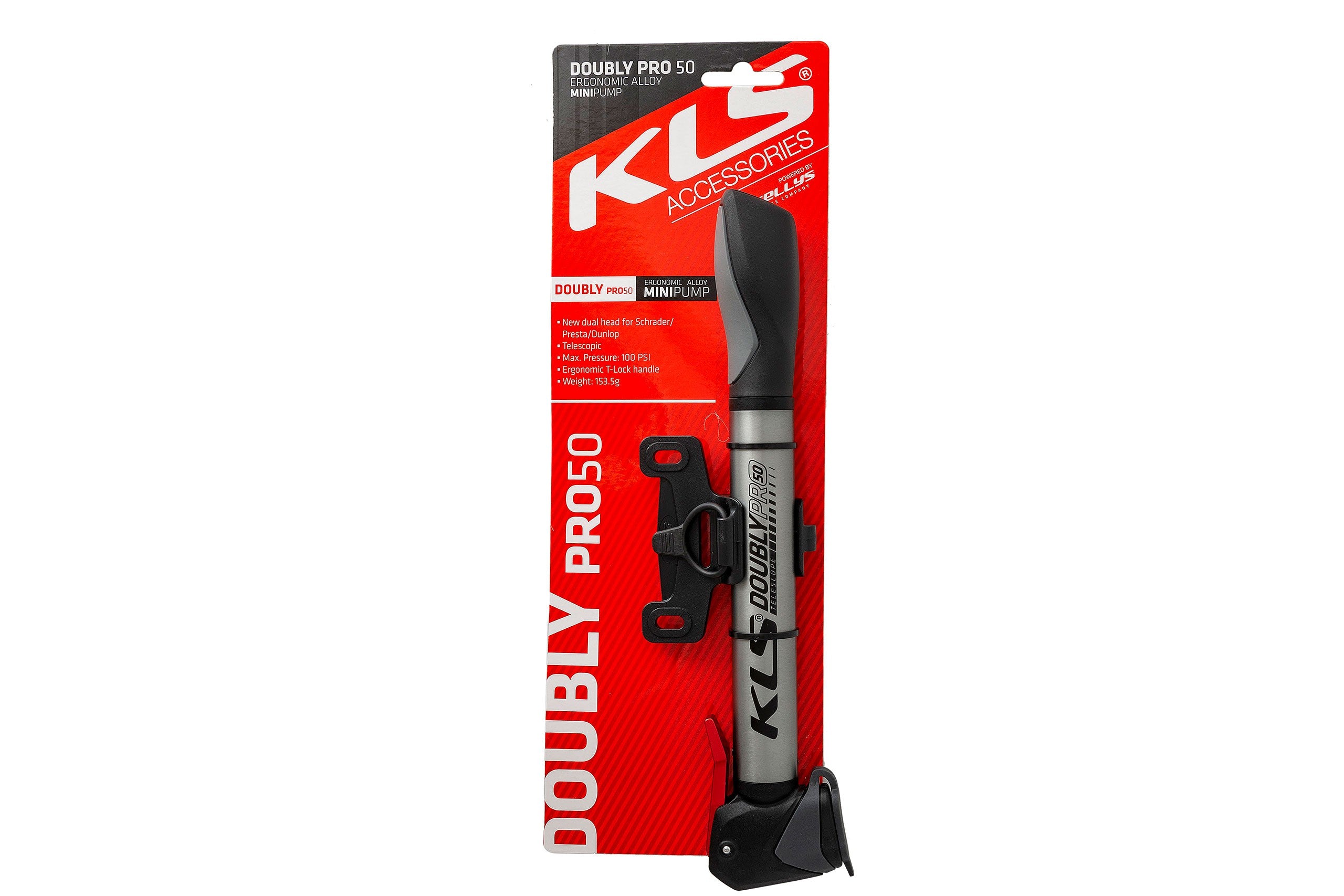 BICYCLE PUMP KELLYS DOUBLY PRO 50 Length 27 cm