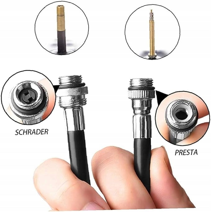 BICYCLE PUMP MANUAL MOUNTING KIT COMPACT TIPS FOR BICYCLE BALL Model FA525