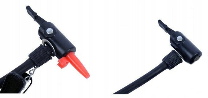 BICYCLE PUMP MINI ALUMINUM 8 BAR FOR HAND FRAME SMALL HANDY SET Brand Gearox