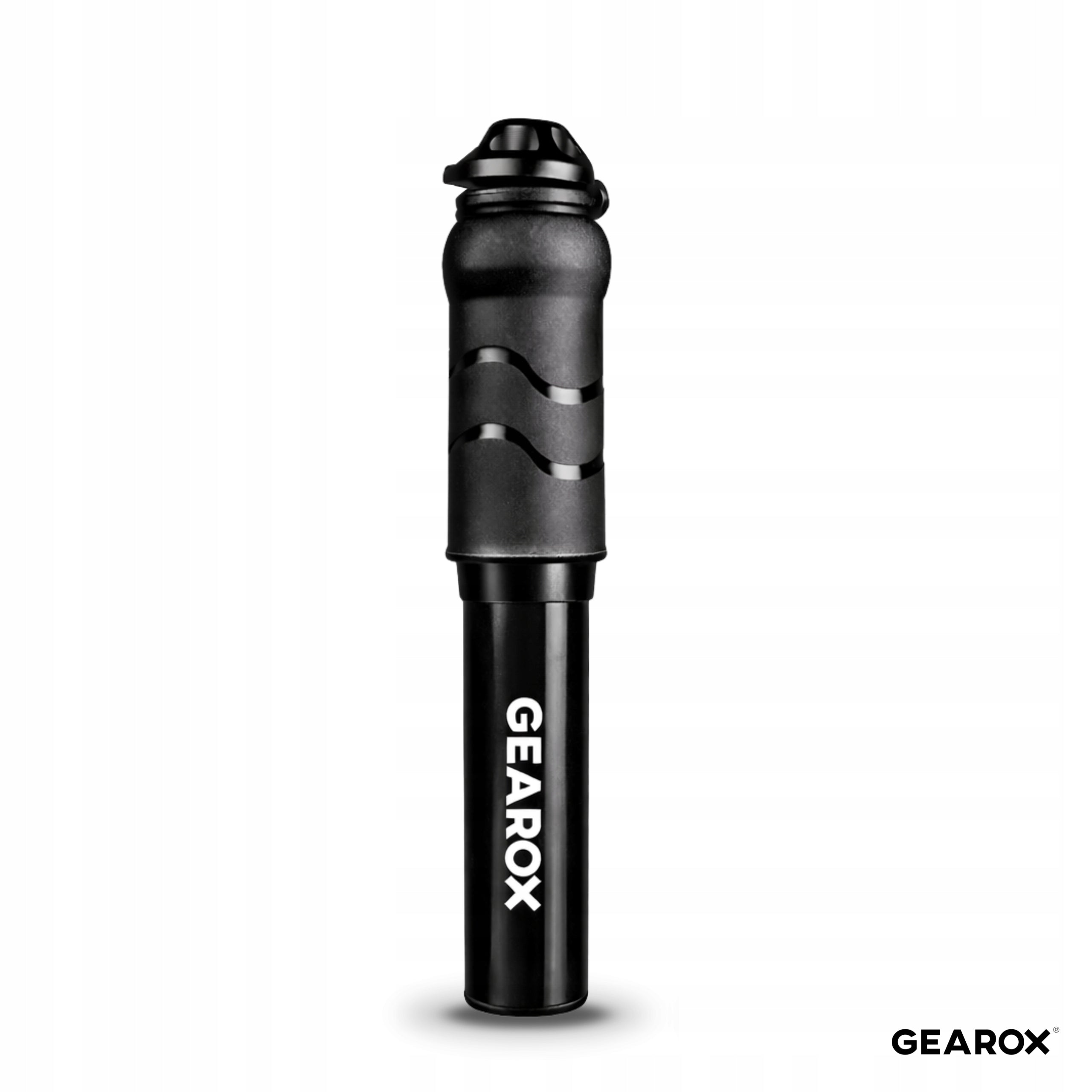 BICYCLE PUMP MINI MANUAL SMALL ALUMINUM HOLDER 7 BAR FOR GEAROX FRAME Packaging status original