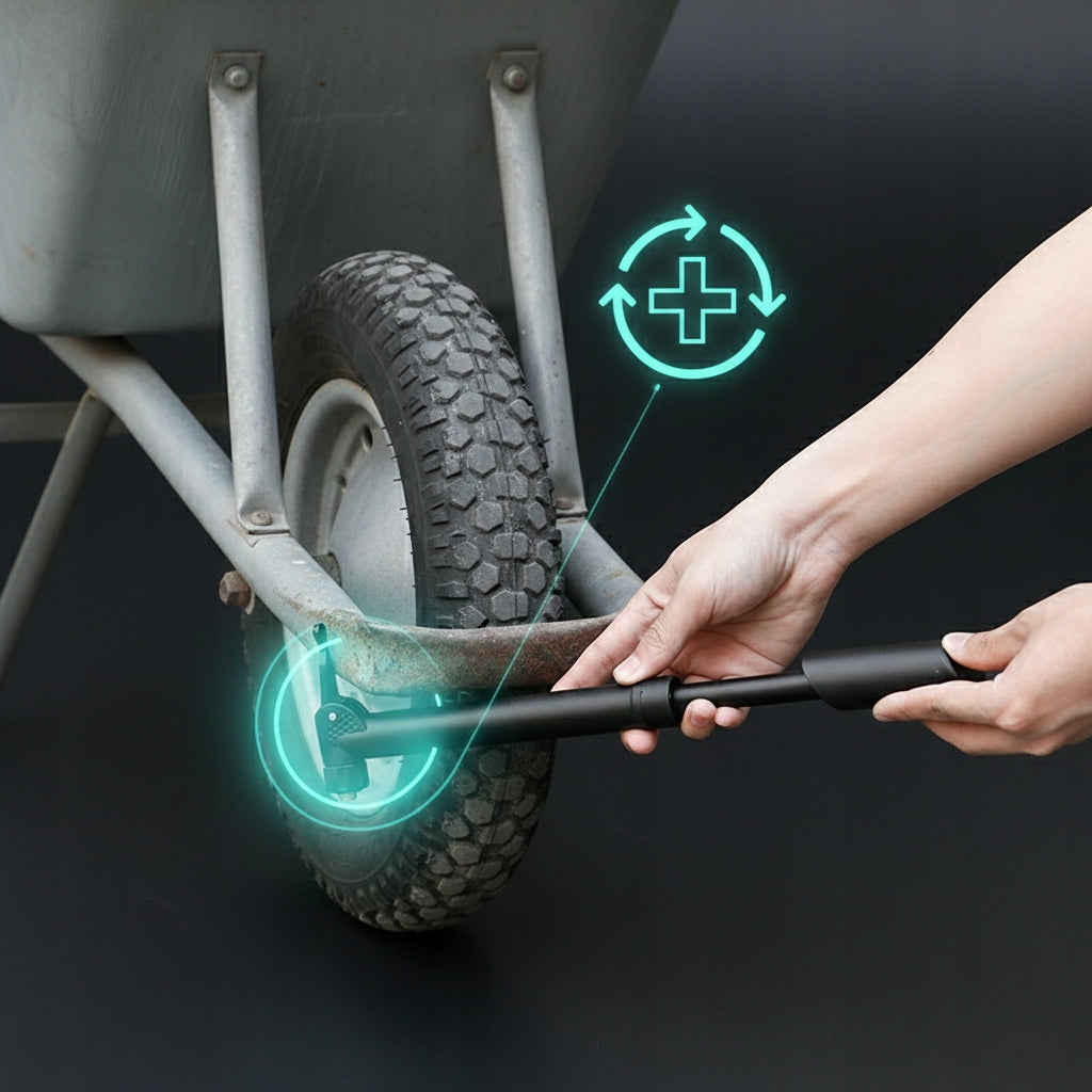 BICYCLE PUMP MINI PORTABLE MANUAL FOR FRAME WITH TELESCOPIC HANDLE OF THE BIKE Kind manual