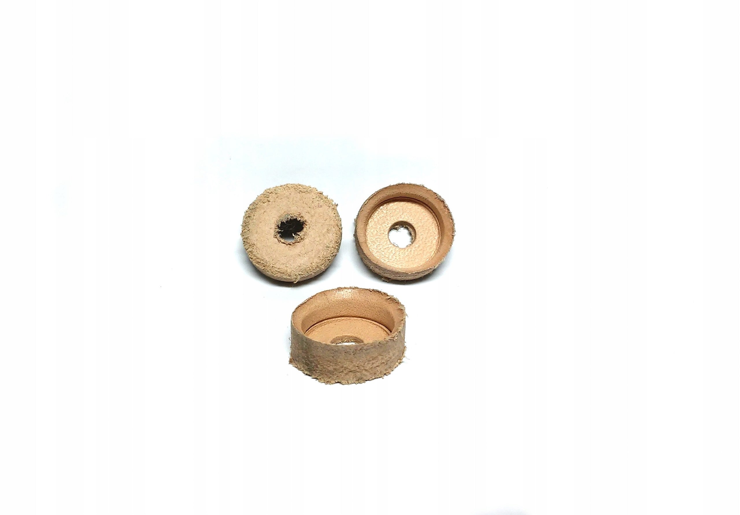 BICYCLE PUMP PISTON, LEATHER 20MM