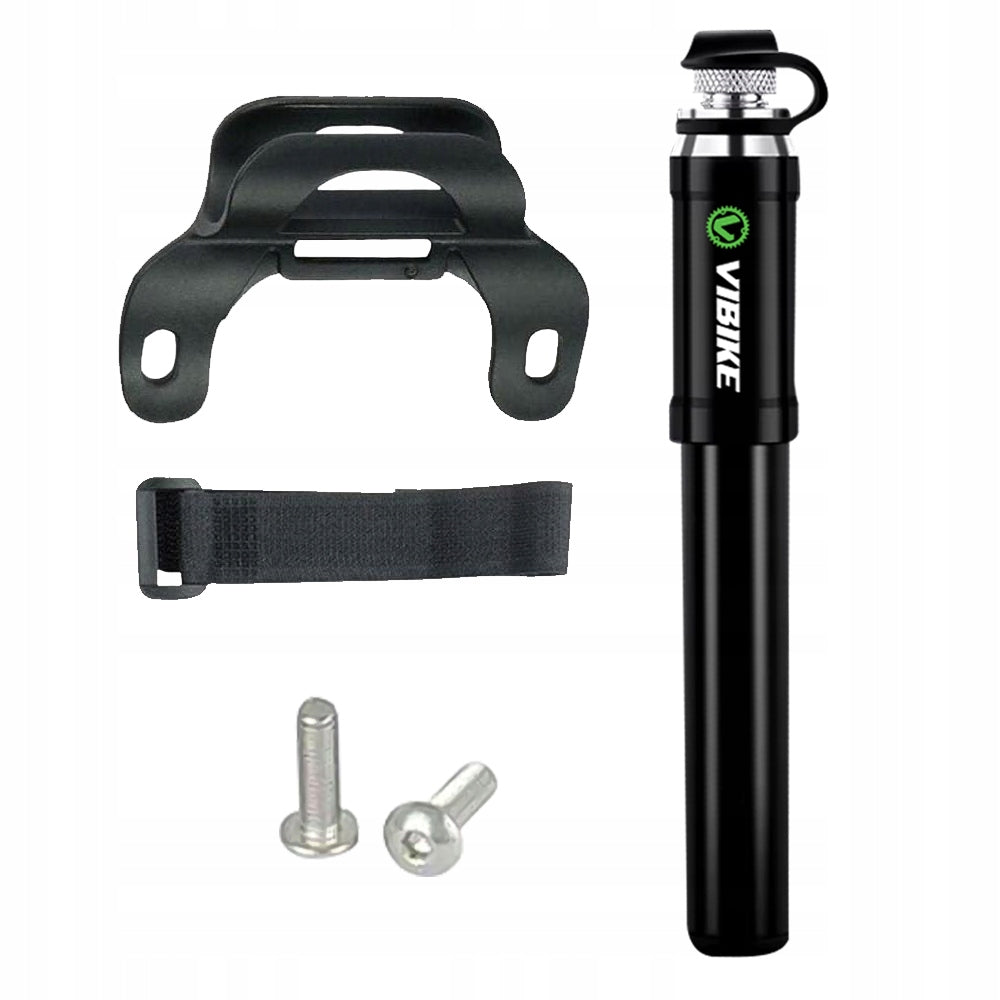BICYCLE PUMP SMALL MINI HAND FRAME HOLDER ALUMINIUM 11 BAR 160 PSI Dominant material plastic aluminum composite