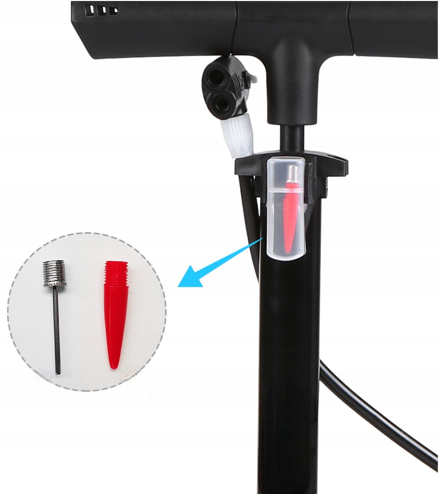 BICYCLE PUMP WITH MANUAL PRESSURE GAUGE FOR BICYCLE CAR BALLS FLOOR Kind floor