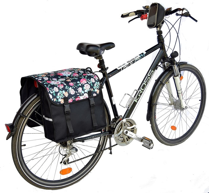 BICYCLE RACK BAG, BICYCLE POUCH 2x15L Color multicolor