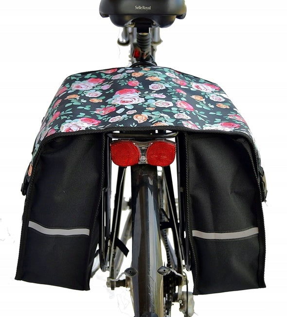 BICYCLE RACK BAG, BICYCLE POUCH 2x15L Kind rear
