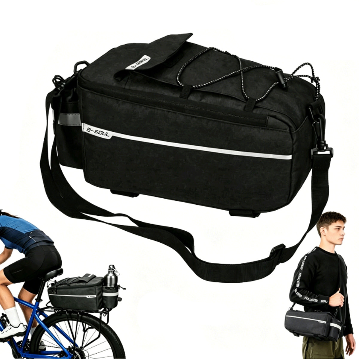 BICYCLE RACK BAG THERMAL REFLECTIVE BICYCLE POUCH