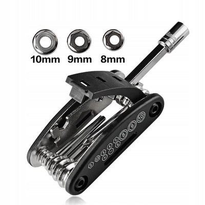 BICYCLE REPAIR KIT MULTIFUNCTION TOOL 16in1 ALLEN ROCKBROS Packaging status original