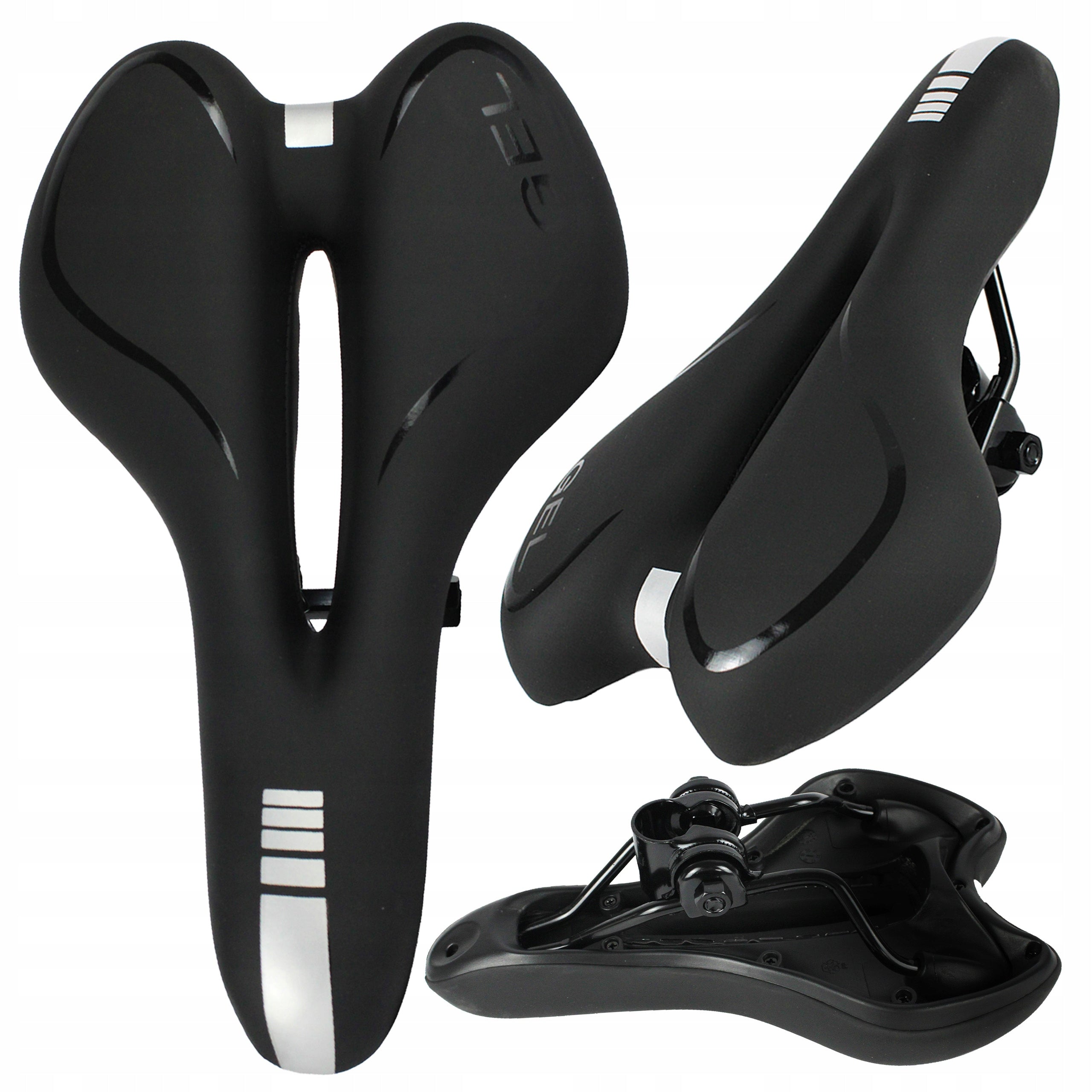 BICYCLE SADDLE COMFORTABLE SOFT SPORTS SADDLE GEL EXTRA VENTILATION
