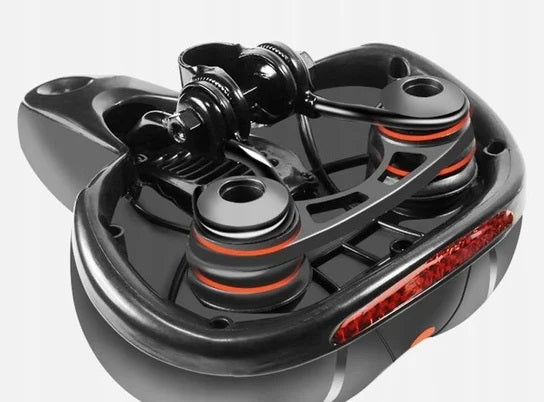 BICYCLE SADDLE GEL WIDE SOFT COMFORTABLE WITH CUSHIONING FOR THE BIKE Dedicated for BMX bikes cross bikes dirt bikes enduro bikes MTB (mountain bikes) cyclocross bikes street bikes road bikes track bikes trekking bikes downhill bikes trail bikes