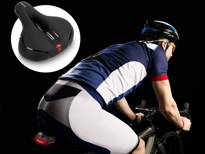 BICYCLE SADDLE SPORTS SADDLE SOFT COMFORTABLE REFLECTIVE Brand no brand