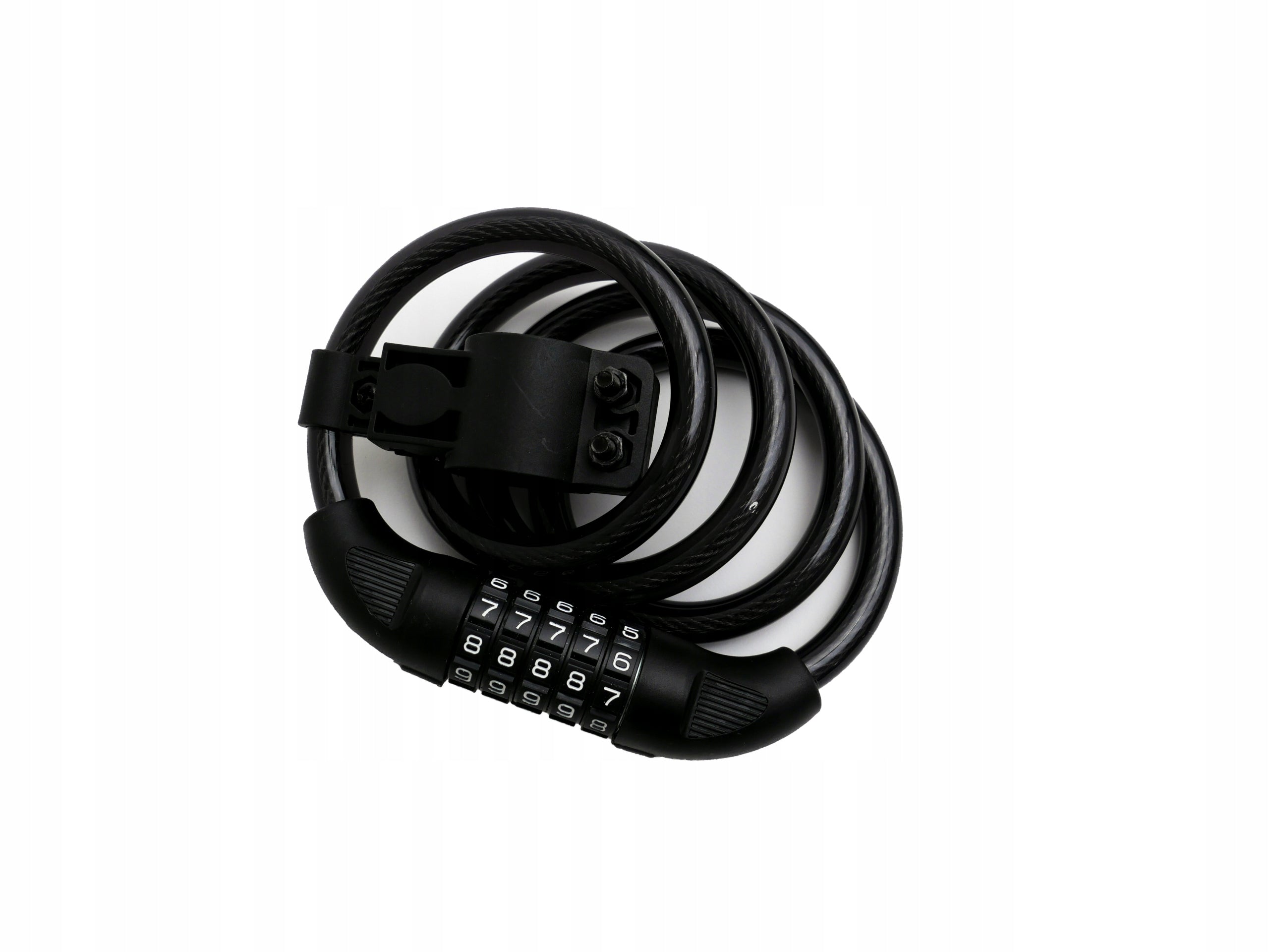 BICYCLE SCOOTER CLASP TECHLIFE CABLE LOCK WITH PRO CODE EAN (GTIN) 5904610785560