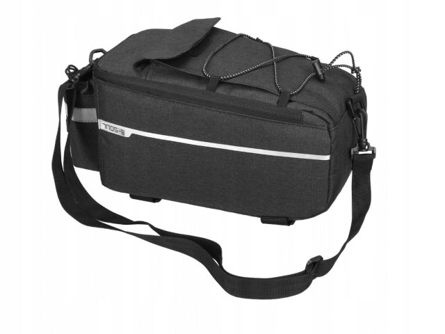 BICYCLE THERMAL BAG FOR TRUNK arm pannier 7L bicycle + cooling cartridge Color black