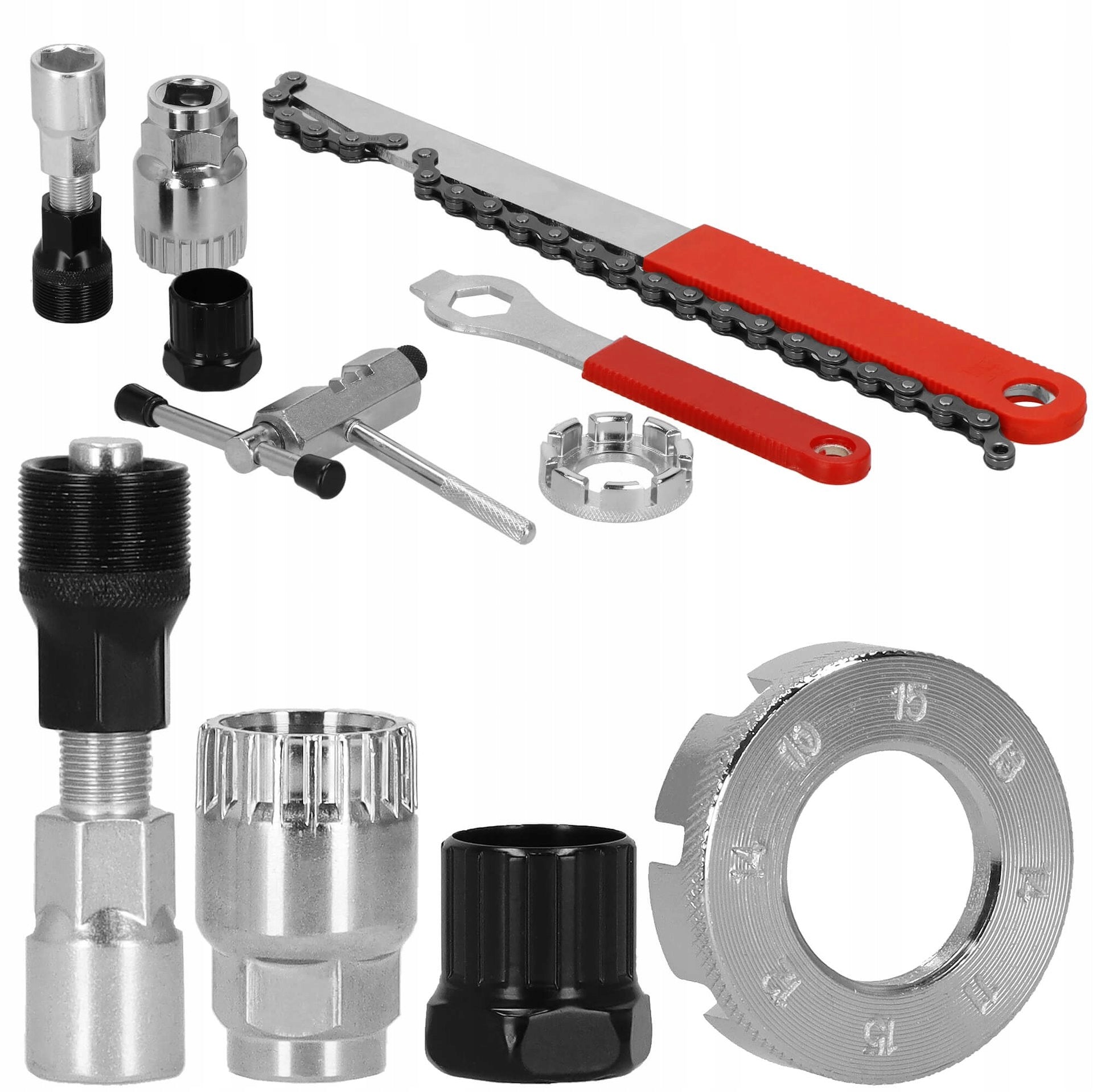 BICYCLE TOOL REPAIR KIT BICYCLE CRANK PULLER SUPPORT KEY