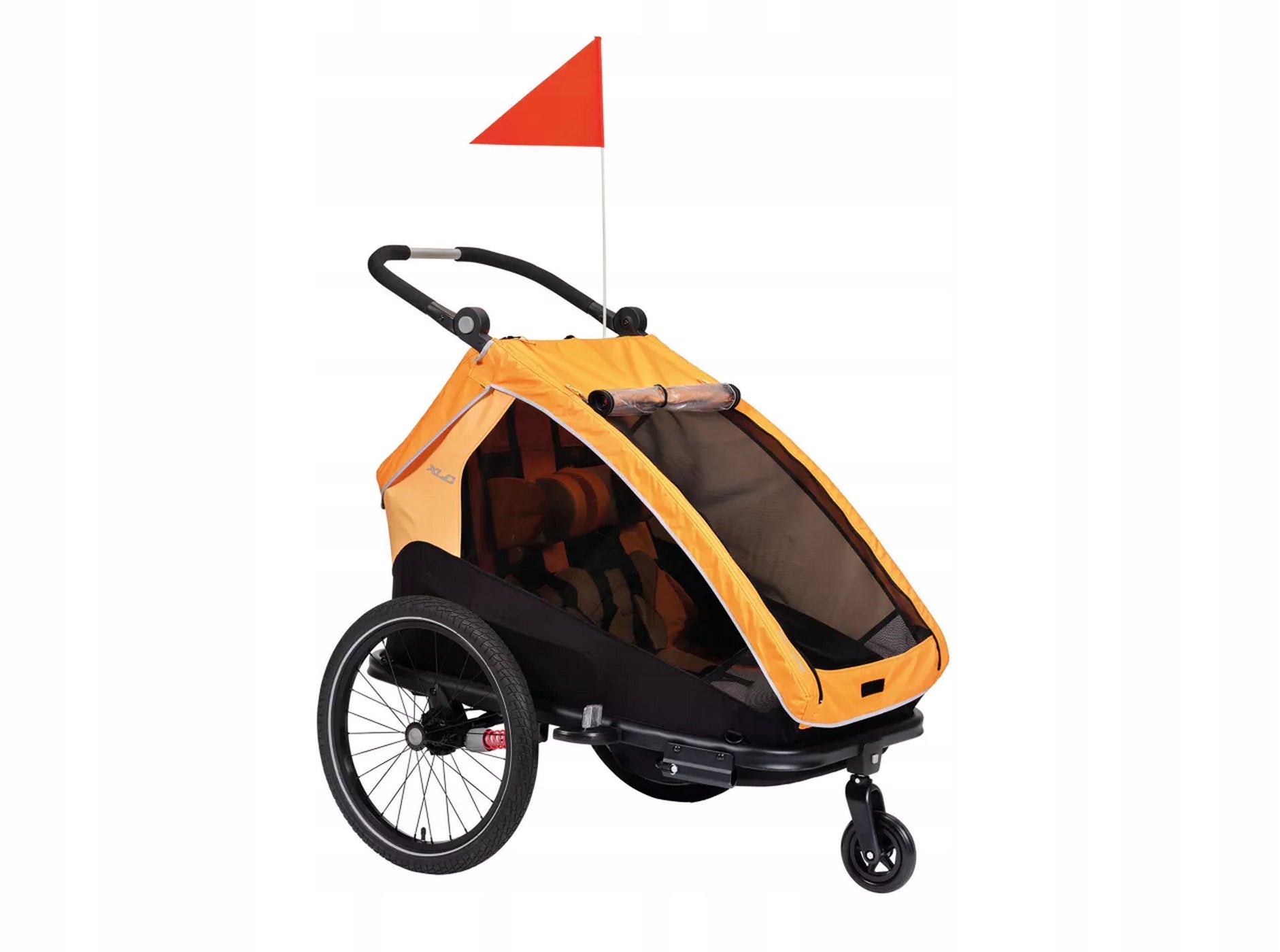 BICYCLE TRAILER FOR TRANSPORTING CHILDREN 3IN1 XLC DUOS DOUBLE For for kids