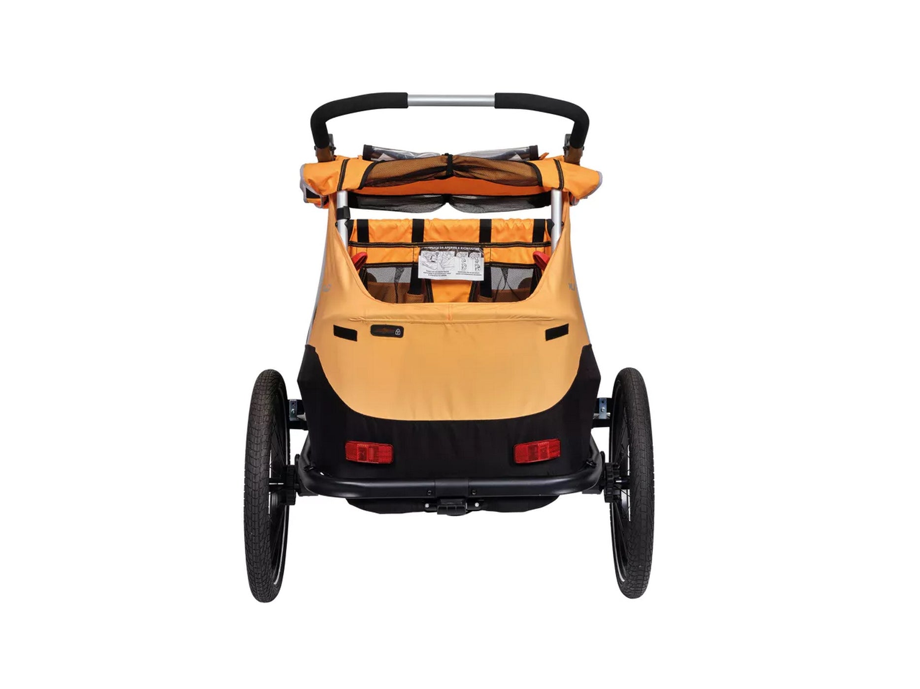 BICYCLE TRAILER FOR TRANSPORTING CHILDREN 3IN1 XLC DUOS DOUBLE Maximum load 45 kg
