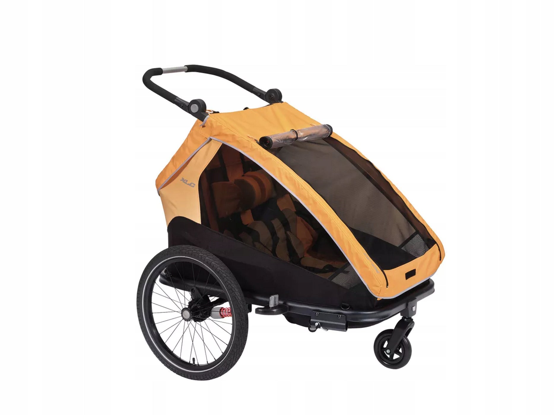 BICYCLE TRAILER FOR TRANSPORTING CHILDREN 3IN1 XLC DUOS DOUBLE