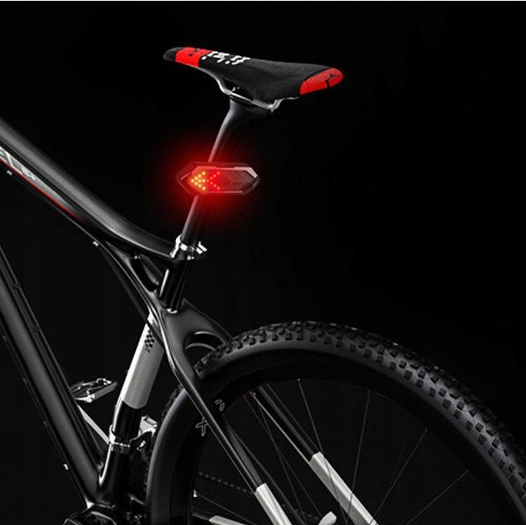 BICYCLE TURN SIGNAL LAMP REAR LED REMOTE CONTROL LIGHTING BLINKER FOR BIKE V2 Brand no brand
