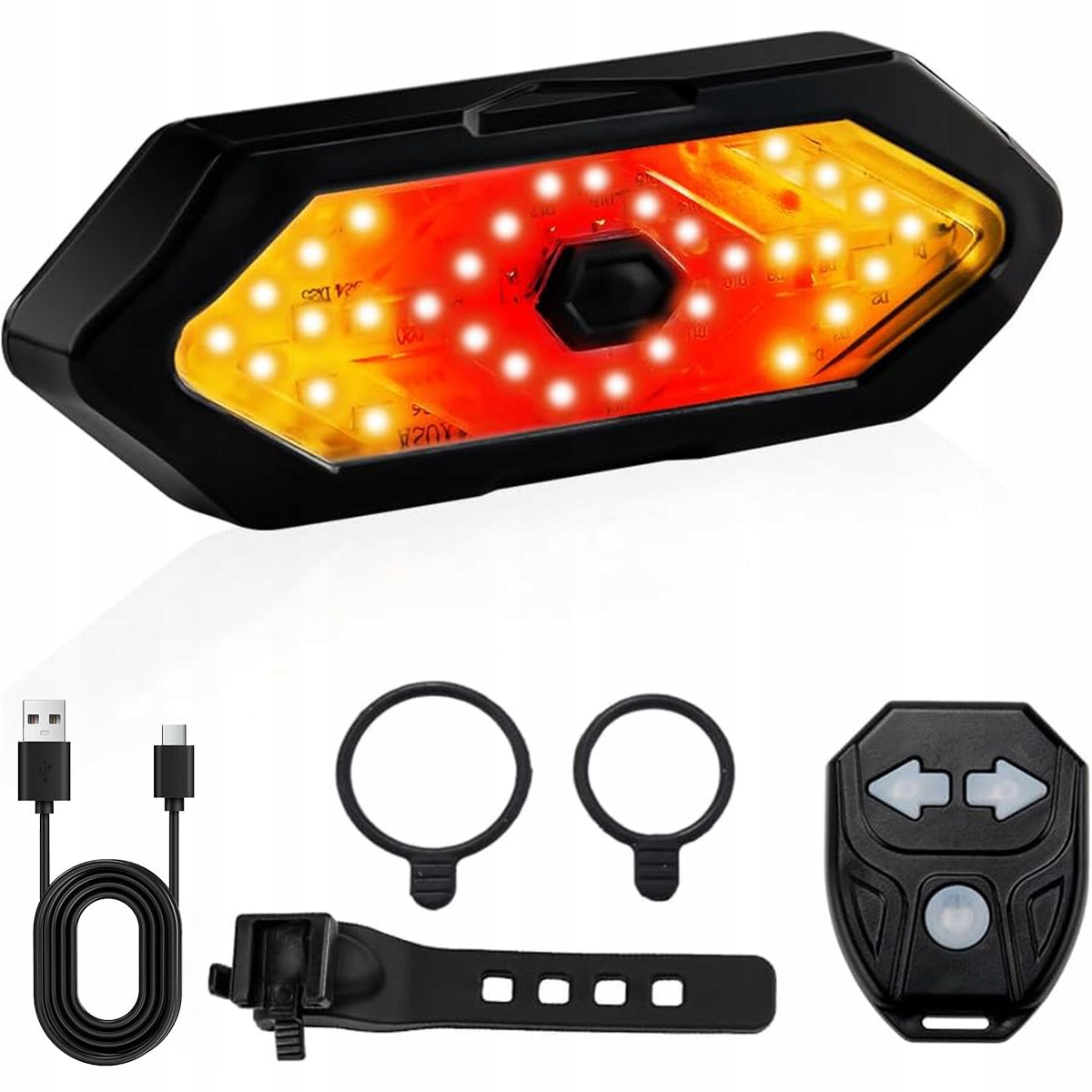 BICYCLE TURN SIGNALS SIGNALING REAR LED BLINKER BIKE Brand no brand