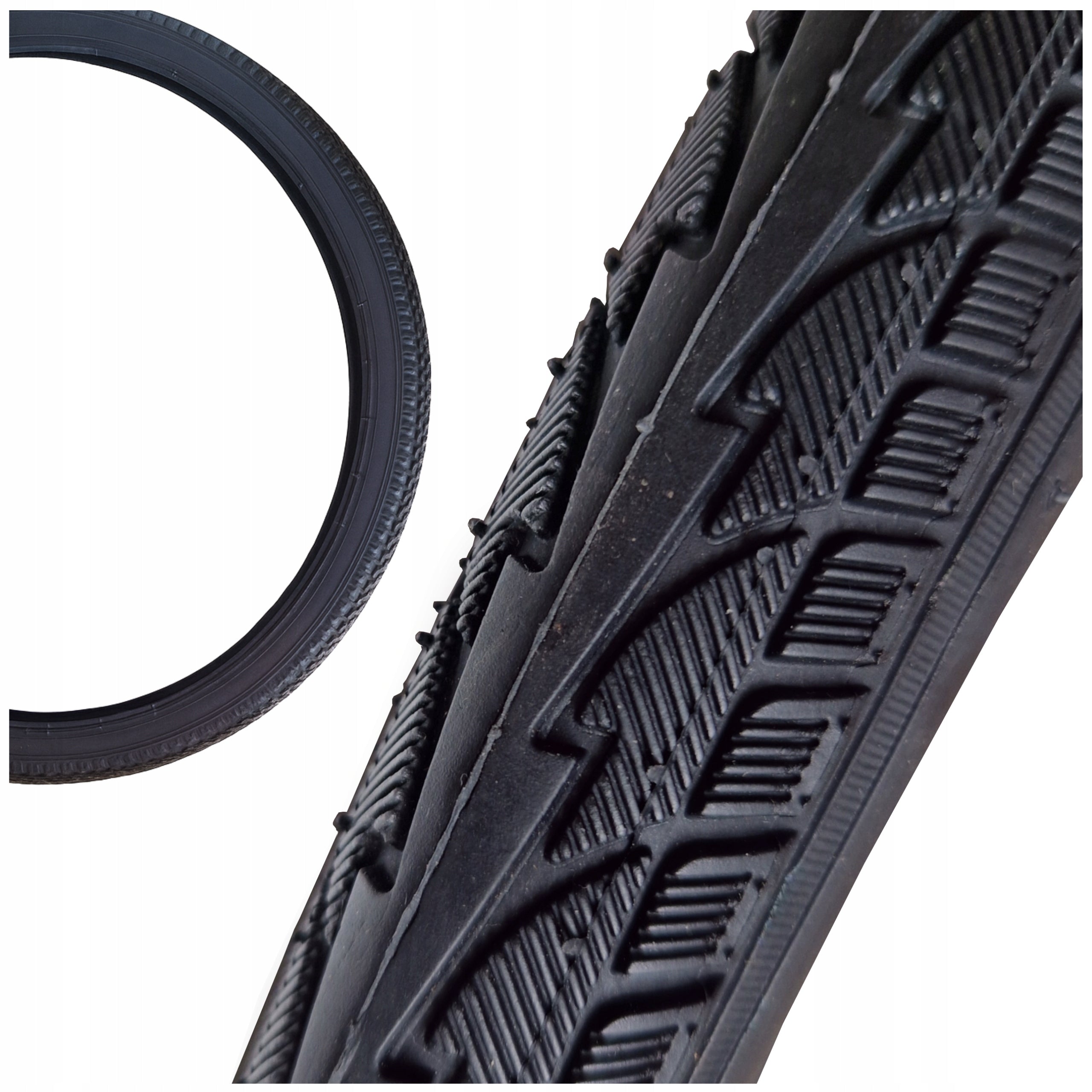 BICYCLE TYRE FOR CITY BIKE VELOXO JOURNEY 26X1,75 BLACK 26 INCHES